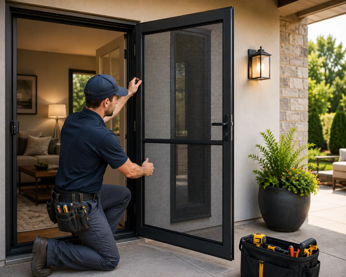 Swinging Screen Door Replacement & Installation