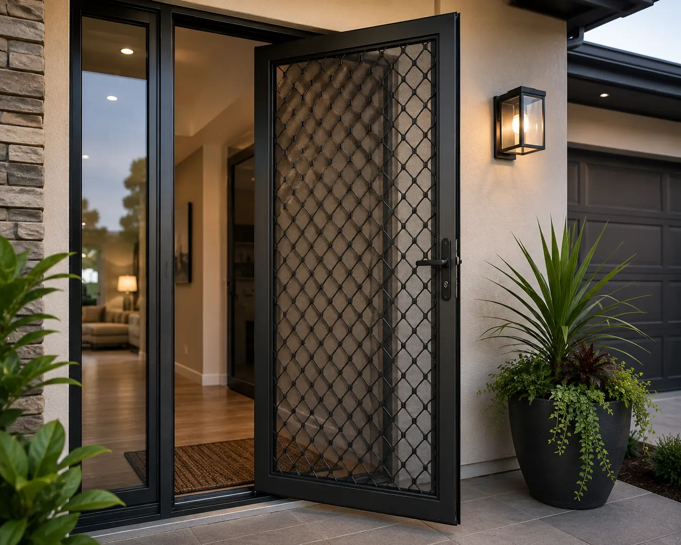 Security Screen Doors