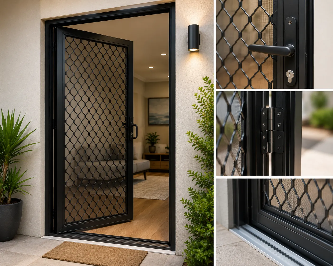 Security Screen Doors