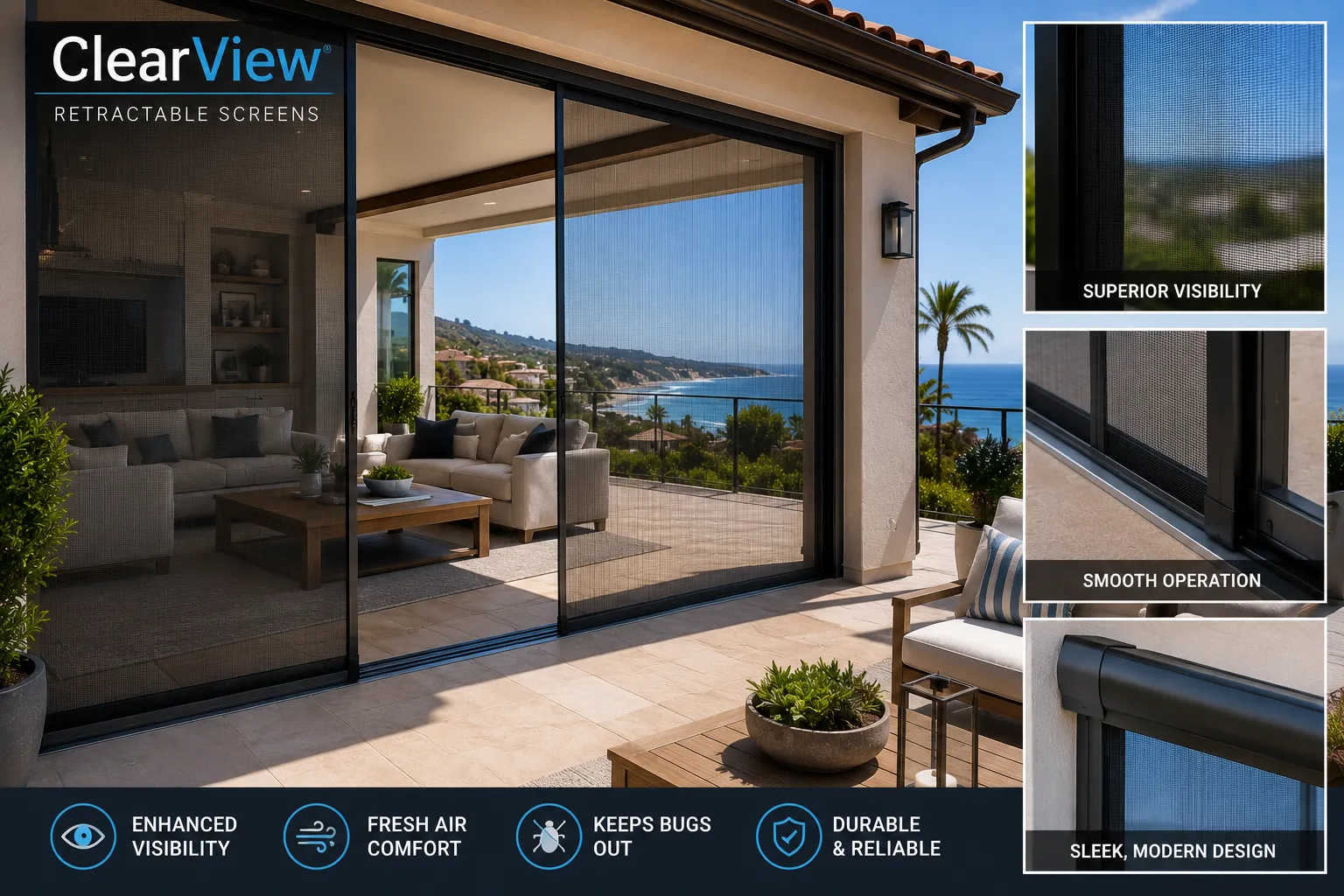 RollAway Retractable Awnings & Screens