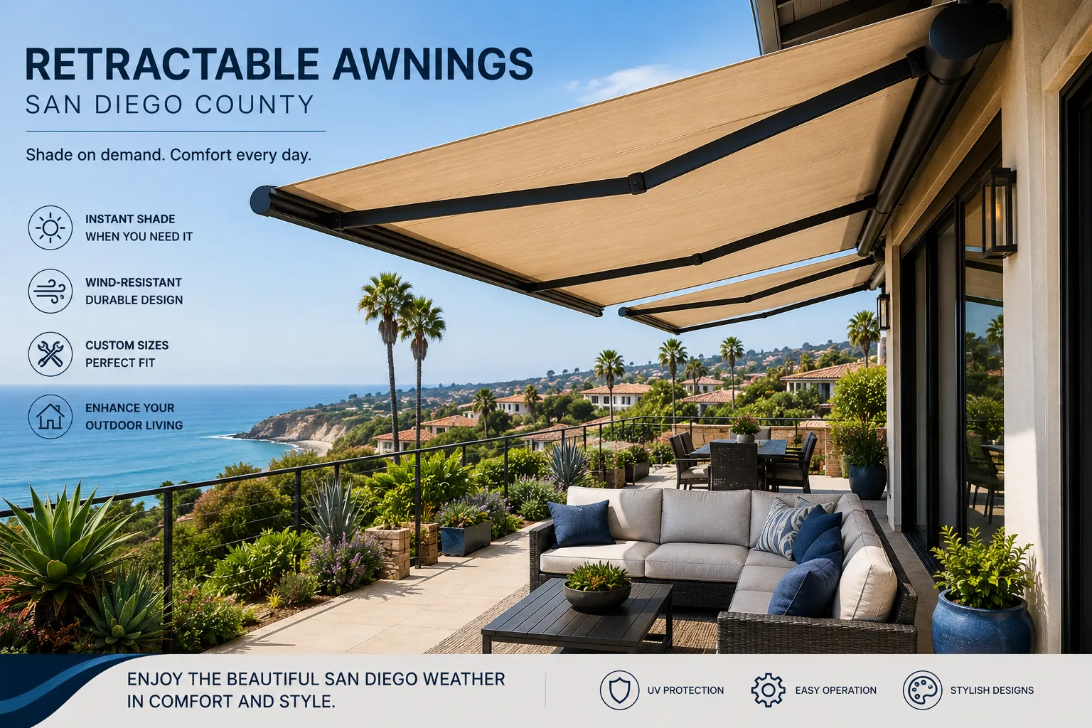 retractable awning