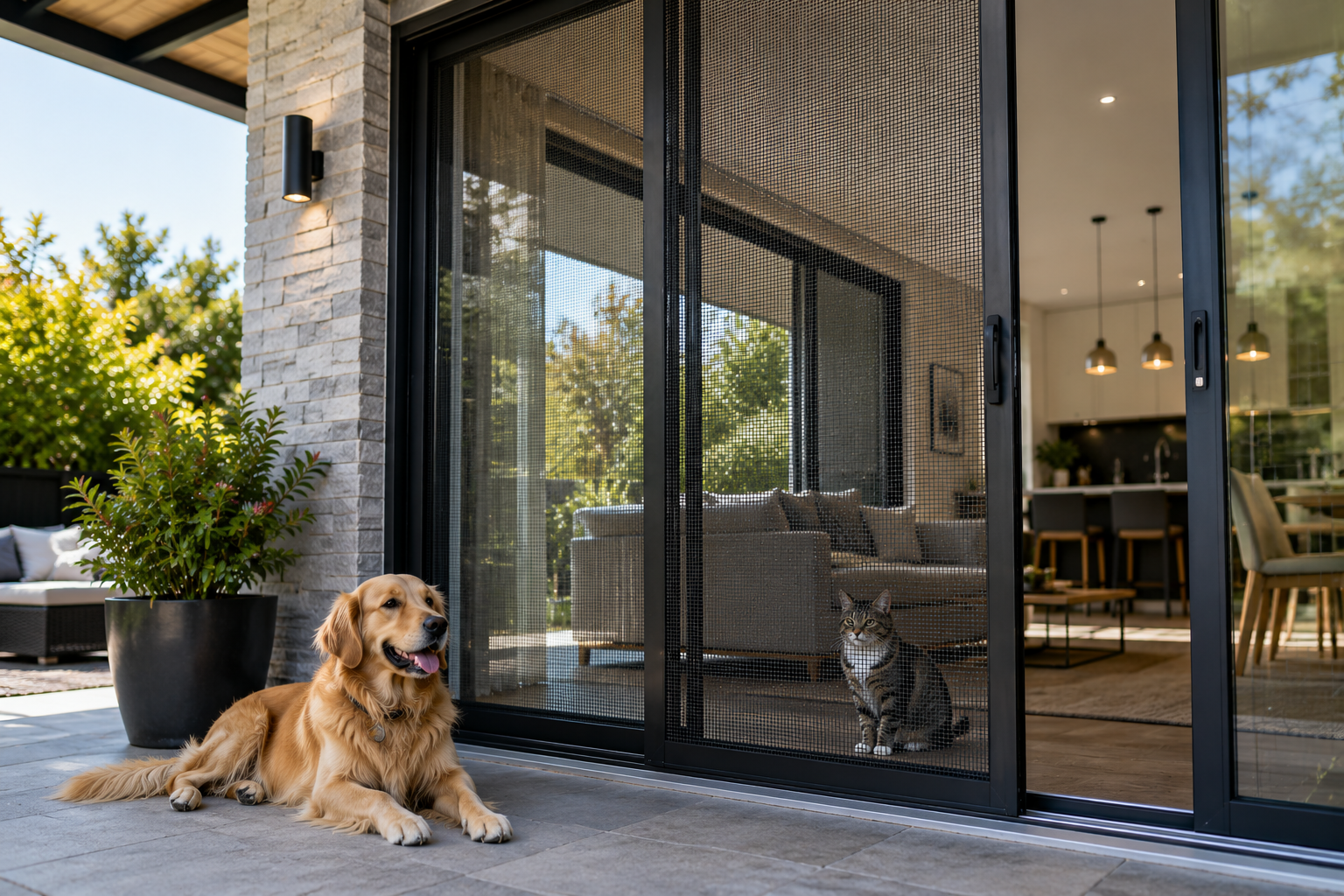 Pet Resistant Door Screens