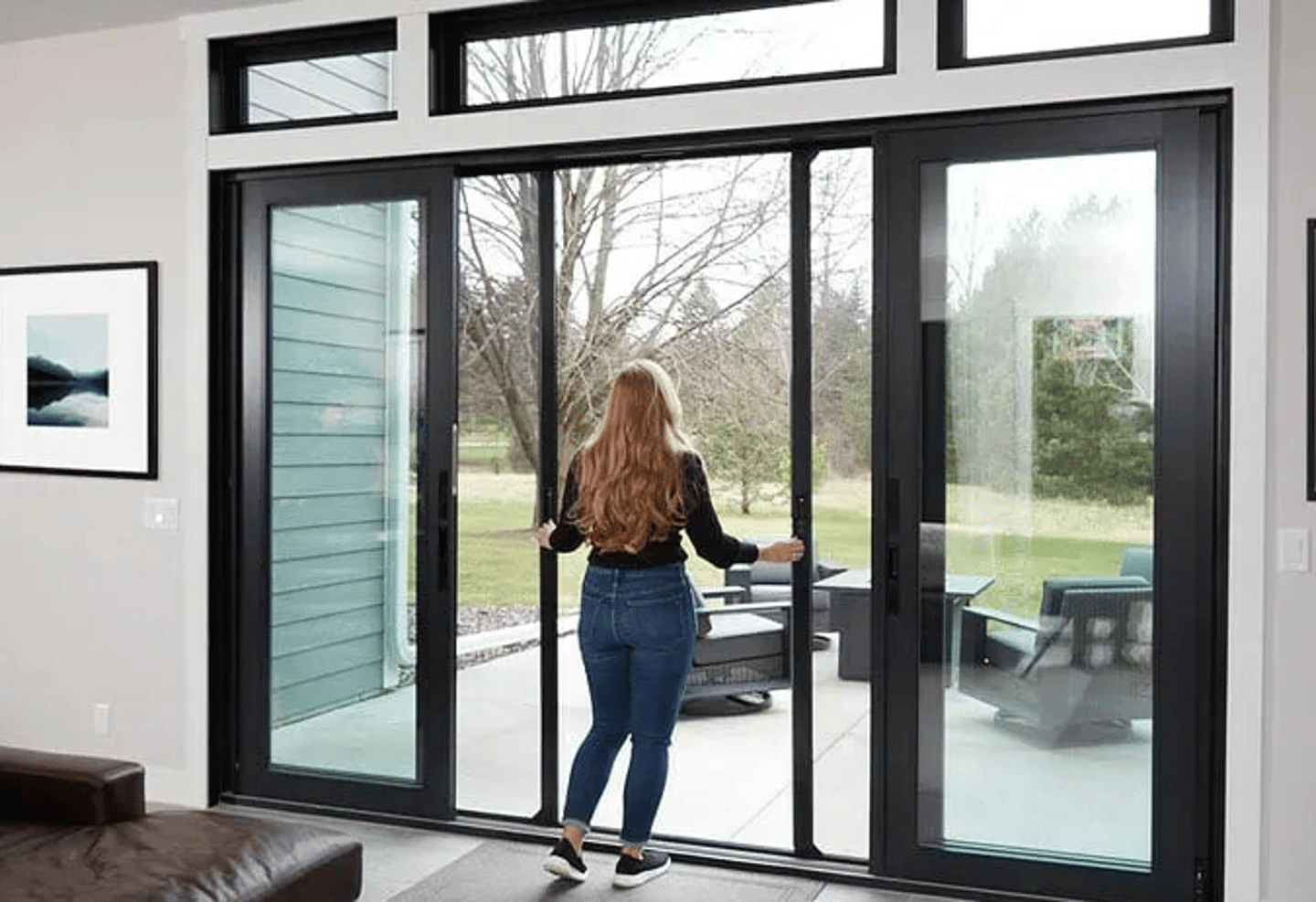 Clean Design Living with Invisible Screen Doors in San Diego