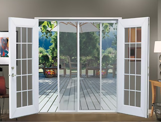 Retractable Screen Doors for French Doors in Carlsbad: Style Meets Everyday Convenience