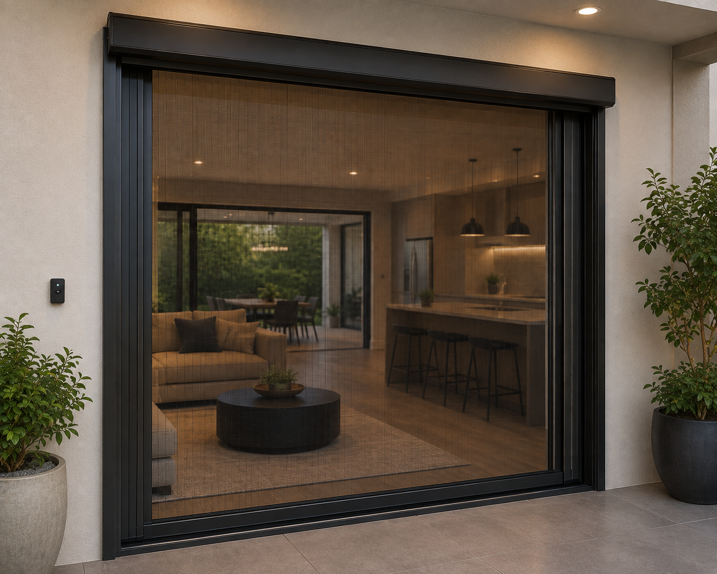 Motorized Retractable Screen Doors in Escondido for Flexible Outdoor Living